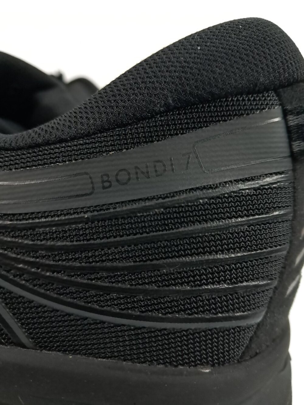 Hoka One One Bondi 7 Shoes Men 12 4E X-WIDE Black Athletic Sneakers 1117033 BBLC - Picture 14 of 14
